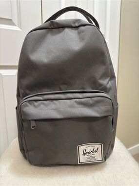 Herschel Pop Quiz Backpack Grey - Back to School Laptop Bag